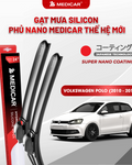 Medicar Nano-Coated Silicon Wiper Blades Volkswagen Polo