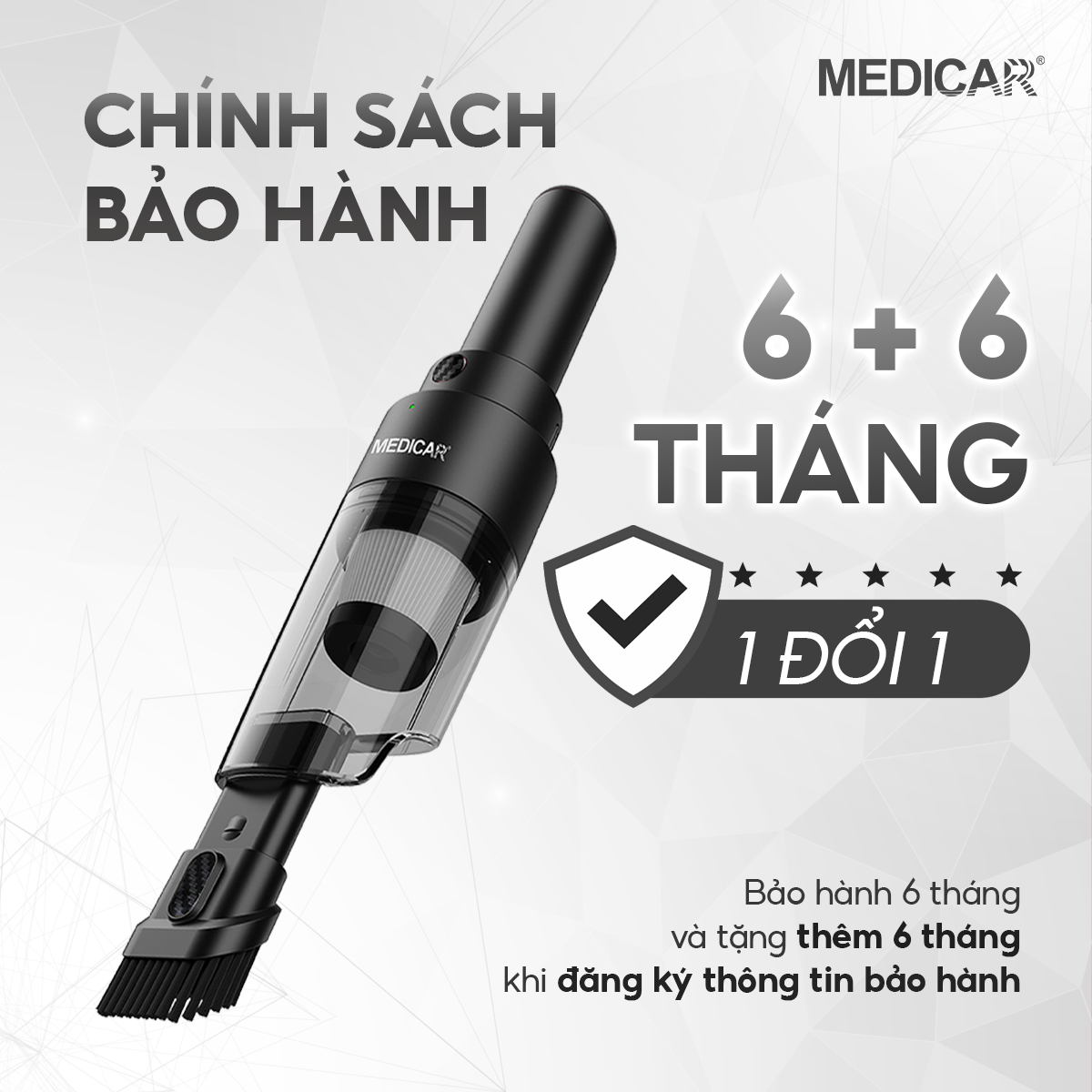 Medicar Car Vacuum Cleaner