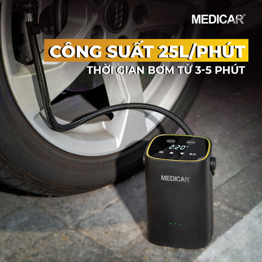 Mini car tire pump